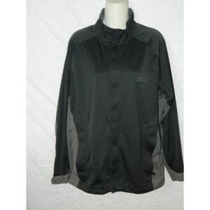 Nike‎ Storm Fit Jacket Black Gray Windbreaker Coat Size Medium